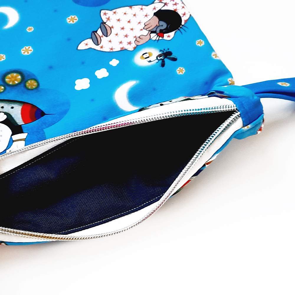 Wetbag Nasstasche Nachtwäsche Tasche kleiner Maulwurf 3
