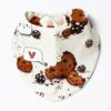 Baby Halstuch Bandana Schal Milk and Cookies 1