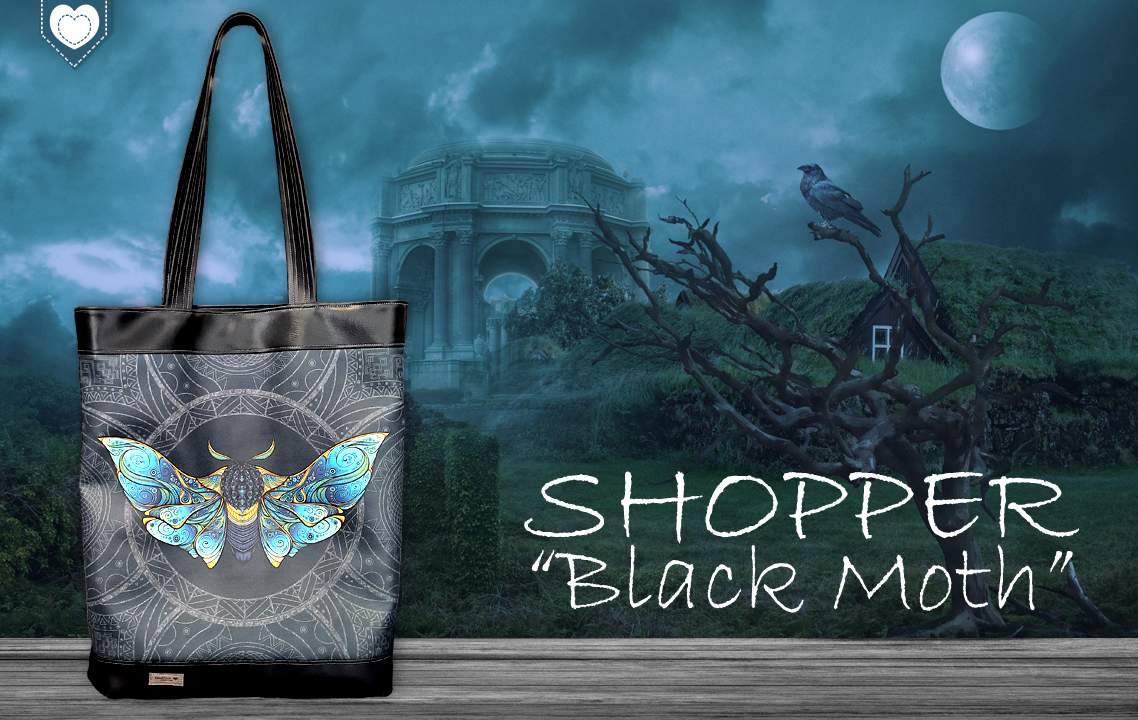 Shopper Gothic Nachtfalter