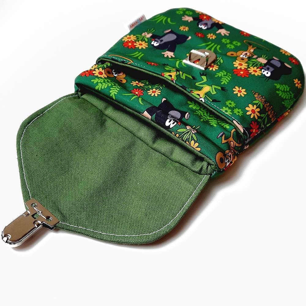 Umhängetasche Gürteltasche Tasche Maulwurf Pauli Blumengruß 4