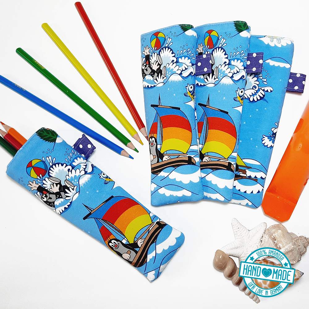 Wassereistasche Wassereishülle Stifteköcher Maulwurf Pauli Badespass 1