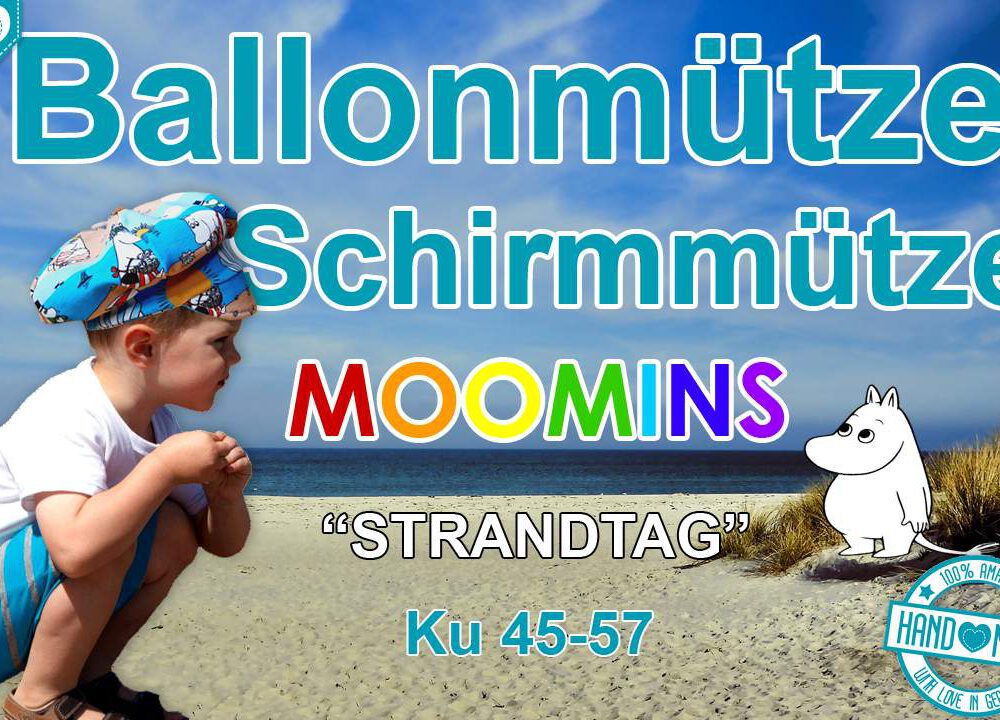 Schirmmütze Ballonmütze Moomins 1