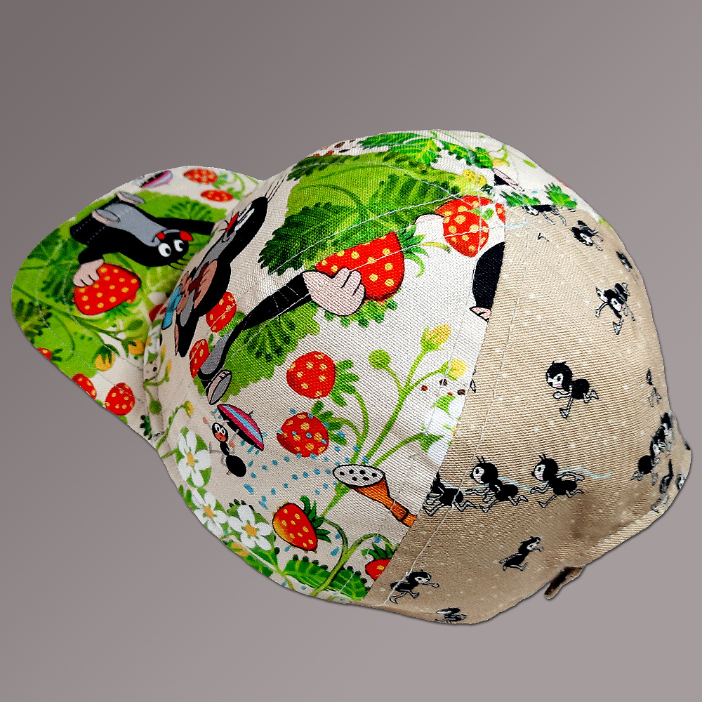 Basecap Schirmmütze Der kleine Maulwurf Erdbeer Glück 2