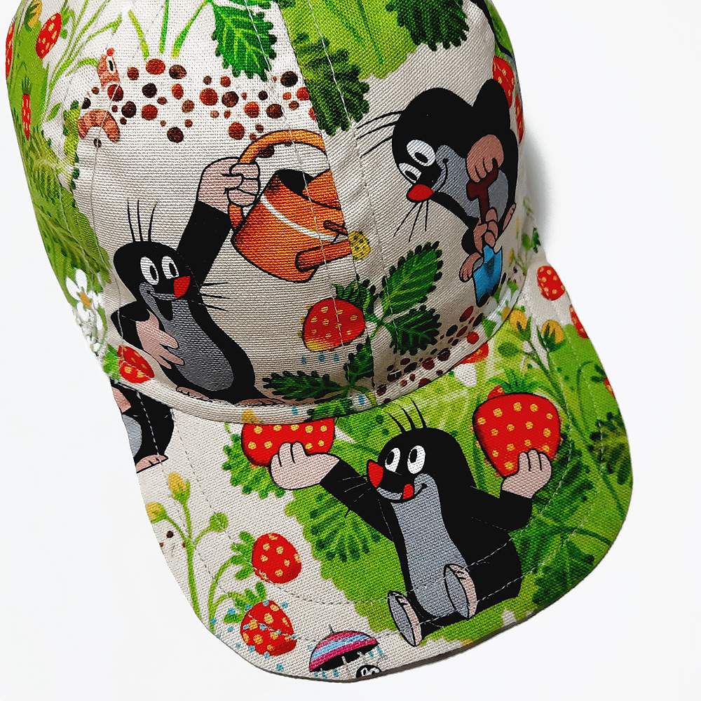 Basecap Schirmmütze Der kleine Maulwurf Erdbeer Glück 7