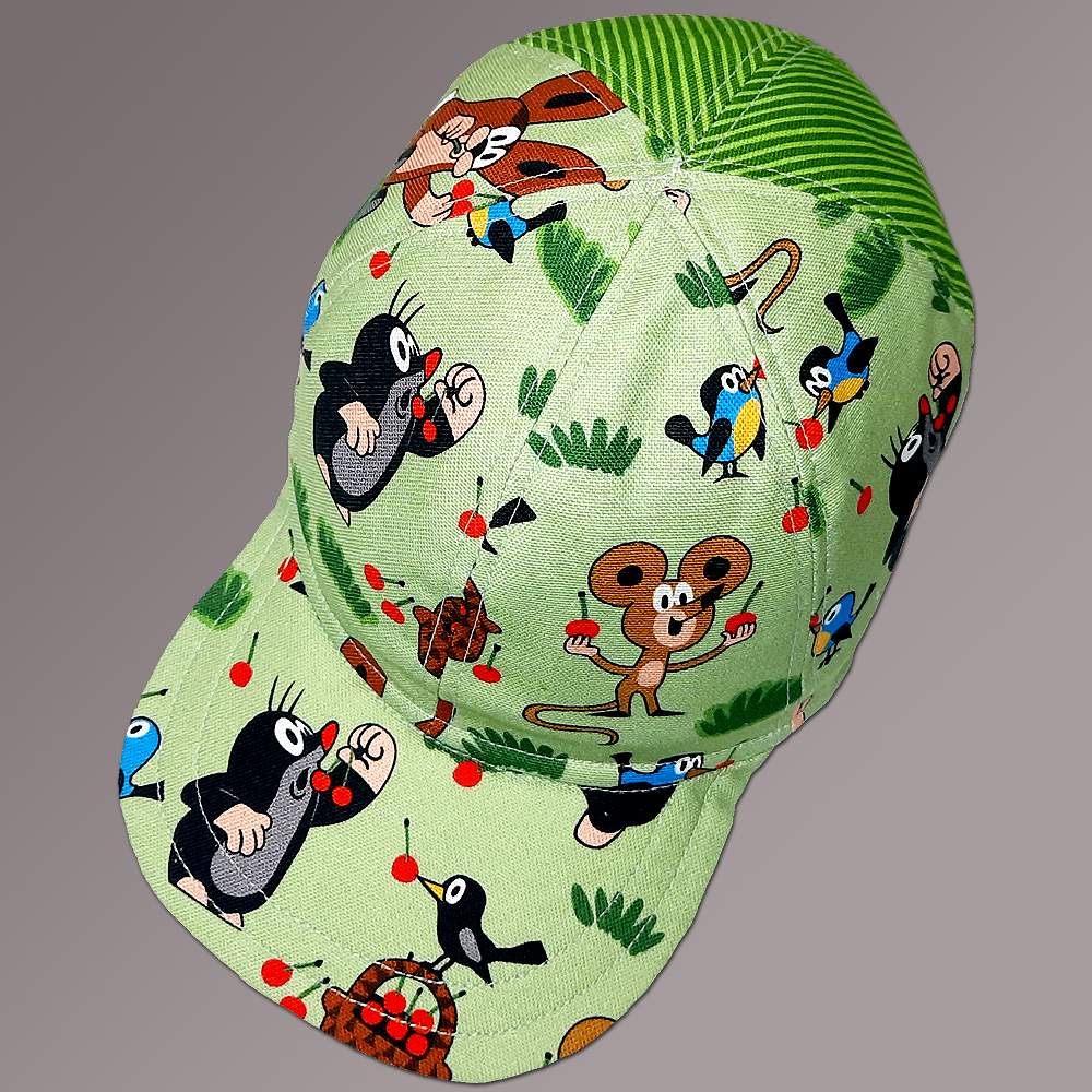 Basecap Schirmmütze Der kleine Maulwurf Kirschfest 3